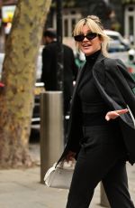 ASHLEY ROBERTS at Global Radio Studios in London 03/21/2023