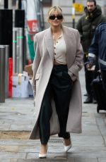 ASHLEY ROBERTS Leaves Global Radio Studios in London 03/06/2023