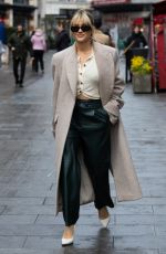 ASHLEY ROBERTS Leaves Global Radio Studios in London 03/06/2023