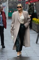 ASHLEY ROBERTS Leaves Global Radio Studios in London 03/06/2023