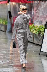 ASHLEY ROBERTS Leaves Global Radio Studios in London 03/31/2023