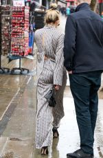 ASHLEY ROBERTS Leaves Global Radio Studios in London 03/31/2023
