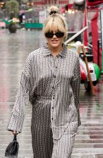 ASHLEY ROBERTS Leaves Global Radio Studios in London 03/31/2023