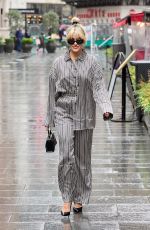 ASHLEY ROBERTS Leaves Global Radio Studios in London 03/31/2023