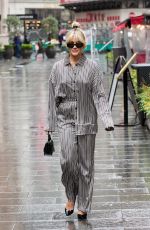 ASHLEY ROBERTS Leaves Global Radio Studios in London 03/31/2023