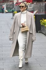 ASHLEY ROBERTS Leaves Global Studios in London 03/02/2023