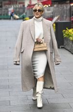 ASHLEY ROBERTS Leaves Global Studios in London 03/02/2023