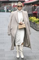 ASHLEY ROBERTS Leaves Global Studios in London 03/02/2023