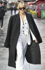 ASHLEY ROBERTS Leaves Heart Breakfast Show in London 03/10/2023