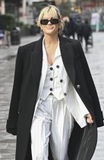 ASHLEY ROBERTS Leaves Heart Breakfast Show in London 03/10/2023