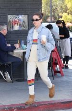 ASHLEY TISDALE Out for Coffee in Los Feliz 03/25/2023
