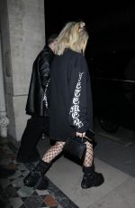 AVRIL LAVIGNE and Guram Gvasalia Night Out at Paris Fashion Week 03/03/2023