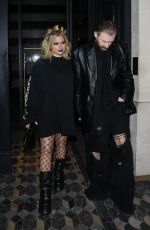 AVRIL LAVIGNE and Guram Gvasalia Night Out at Paris Fashion Week 03/03/2023