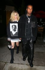 AVRIL LAVIGNE and Tyga Leaves Kyrie Irving