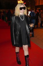AVRIL LAVIGNE Arrives at Christian Louboutin Show at Paris Fashion Week 03/02/2023