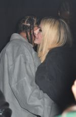 AVRIL LAVIGNE Arrives at Mugler x Hunter Schafer Party at Paris Fashion Week 03/06/2023