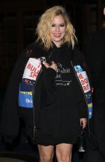 AVRIL LAVIGNE Arrives at Rritz Hotel in Paris 03/01/2023