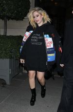 AVRIL LAVIGNE Arrives at Rritz Hotel in Paris 03/01/2023