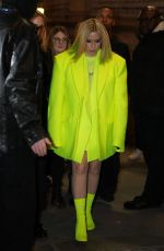 AVRIL LAVIGNE at Dundas Womenswear Fall/winter 2023/24 Show at Paris Fashion Week 03/06/2023