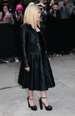 AVRIL LAVIGNE Leaves Elie Saab Womenswear Show at Paris Fashion Week 03/04/2023