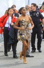 AYO EDEBIRI Arrives at 2023 Film Independent Spirit Awards in Santa Monica 03/04/2023