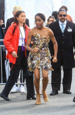 AYO EDEBIRI Arrives at 2023 Film Independent Spirit Awards in Santa Monica 03/04/2023