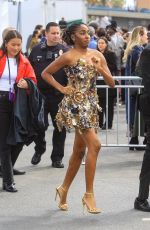 AYO EDEBIRI Arrives at 2023 Film Independent Spirit Awards in Santa Monica 03/04/2023