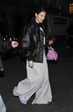 BIANCA BALTI Arrives at Her Hotel at Paris Fashion Week 03/03/2023