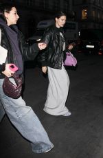 BIANCA BALTI Arrives at Her Hotel at Paris Fashion Week 03/03/2023
