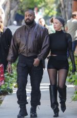 BIANCA CENSORI and Kanye West Out Shopping in West Hollywood 03/09/2023