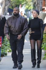 BIANCA CENSORI and Kanye West Out Shopping in West Hollywood 03/09/2023