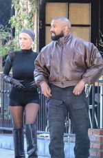 BIANCA CENSORI and Kanye West Out Shopping in West Hollywood 03/09/2023