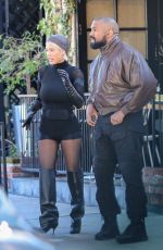 BIANCA CENSORI and Kanye West Out Shopping in West Hollywood 03/09/2023
