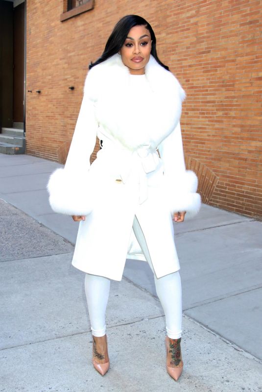 BLAC CHYNA Leaves Tamron Hall in New York 03/30/2023