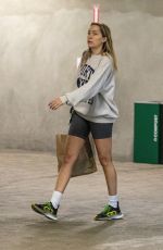 BRANDI CYRUS Out for Grocery Shopping at Whole Foods in Burbank 03/09/2023