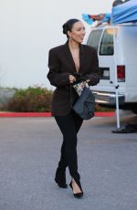 BRE TIESI on the Set of Selling Sunset Season 7 in West Hollywood 03/02/2023