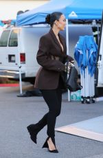 BRE TIESI on the Set of Selling Sunset Season 7 in West Hollywood 03/02/2023