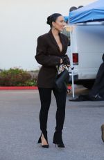 BRE TIESI on the Set of Selling Sunset Season 7 in West Hollywood 03/02/2023