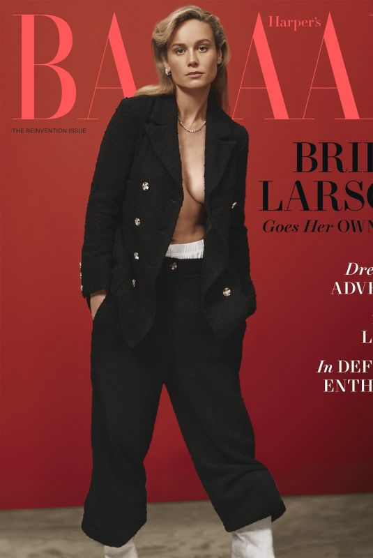 BRIE LARSON for Harper