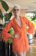 BRIGITTE NIELSEN at Remus Pre-Award Tea Time at Beverly Hills Hotel 03/08/2023