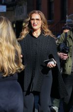 BROOKE SHIELDS Out and About in New York 03/30/2023