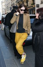 CAITRIONA BALFE Arrives at Le Bristol Hotel in Paris 03/02/2023