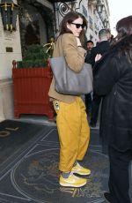 CAITRIONA BALFE Arrives at Le Bristol Hotel in Paris 03/02/2023