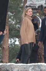 CAMERON DIAZ on the Set of Back In Action in the English Countryside 03/23/2023