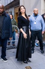 CAMILA MORRONE Changes Outfit on Her Promo Day in New York 03/01/2023