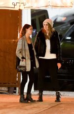 CARA DELEVINGNE and MINKE Leaves Chateau Marmont in Los Angeles 03/12/2023