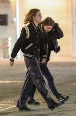 CARA DELEVINGNE and MINKE Out for Dinner in Los Angeles 03/27/2023