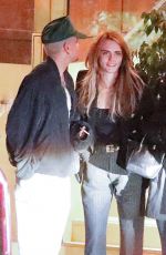 CARA DELEVINGNE Leaves Sunset Towers Hotel in Los Angeles 03/01/2023