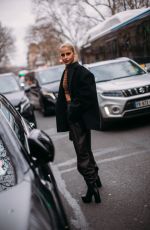 CAROLINE DAUR Arrives at Hermès Women