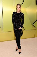 CAROLINE DAUR at Versace FW23 Show at Pacific Design Center in West Hollywood 03/09/2023
